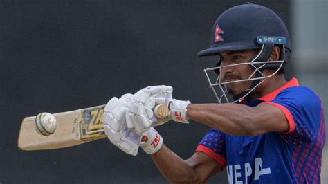 NEP vs UAE Cricket Scorecard, 1st ODI at Kirtipur  .
